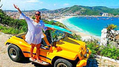 Passeios e Aluguer de burge, buggy, em Praia dos Anjos, Arraial do cabo, ARRAIAL FERIAS